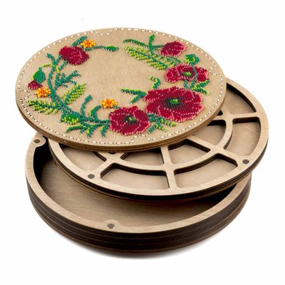 Organizer with cover for bead embroidery FLZB-247